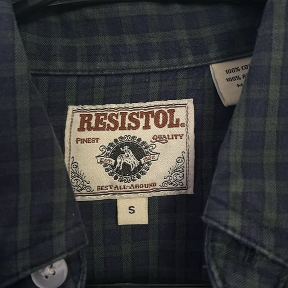Resistol Men’s button up. Size small. Like new - Picture 3 of 4